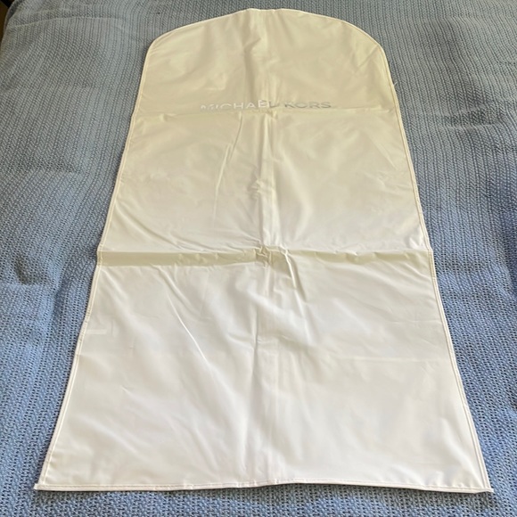 Michael Kors garment bag with zipper and clear name card holder - Picture 1 of 2